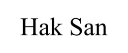 HAK SAN trademark