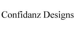 CONFIDANZ DESIGNS trademark