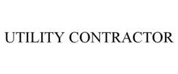 UTILITY CONTRACTOR trademark