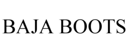 BAJA BOOTS trademark