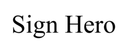 SIGN HERO trademark