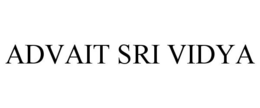 ADVAIT SRI VIDYA trademark