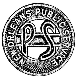 NEW ORLEANS PUBLIC SERVICE PS trademark