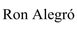 RON ALEGRÓ trademark