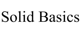 SOLID BASICS trademark