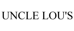 UNCLE LOU'S trademark