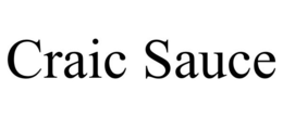 CRAIC SAUCE trademark