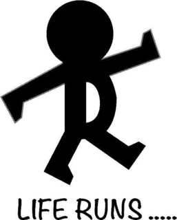 LR LIFE RUNS..... trademark