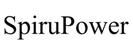 SPIRUPOWER trademark
