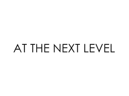 AT THE NEXT LEVEL trademark