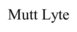 MUTT LYTE trademark
