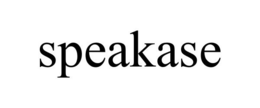 SPEAKASE trademark