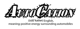AUTOCATION (ÔDO'KATIEN) ENGLISH, MEANING: POSITIVE ENERGY SURROUNDING AUTOMOBILES trademark