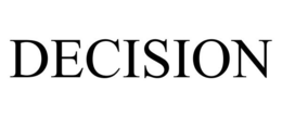 DECISION trademark