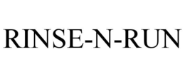 RINSE-N-RUN trademark