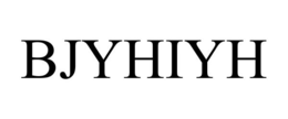 BJYHIYH trademark