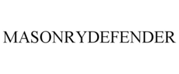 MASONRYDEFENDER trademark
