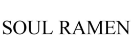 SOUL RAMEN trademark