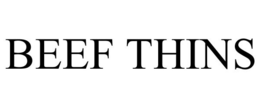 BEEF THINS trademark