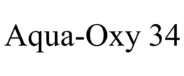 AQUA-OXY 34 trademark