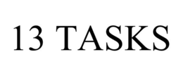 13 TASKS trademark