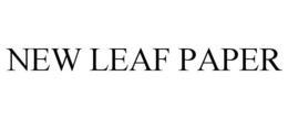 NEW LEAF PAPER trademark