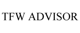 TFW ADVISOR trademark