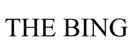 THE BING trademark