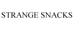 STRANGE SNACKS trademark
