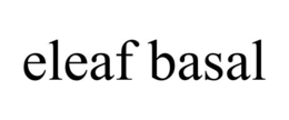ELEAF BASAL trademark