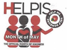 HELPIS HELP ME HELP SOMEONE MONTH OF MAY THE OFFICIAL MONTH OF KINDNESS trademark