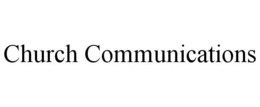 CHURCH COMMUNICATIONS trademark