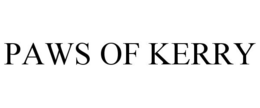 PAWS OF KERRY trademark