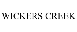 WICKERS CREEK trademark