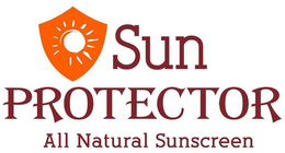 SUN PROTECTOR ALL NATURAL SUNSCREEN trademark