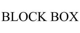 BLOCK BOX trademark