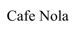 CAFE NOLA trademark