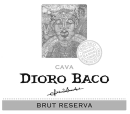 DIORO BACO DE BODEGAS ESCVDERO GRAVALOSLA RIOJA ESPAÑA CAVA DIORO BACO BENITO ESCUDERO BRUT RESERVA 14 trademark