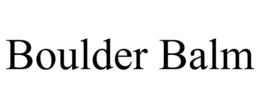 BOULDER BALM trademark