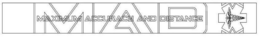 MAD MAXIMUM ACCURACY AND DISTANCE X trademark