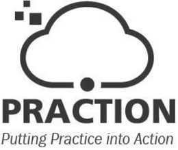 PRACTION PUTTING PRACTICE INTO ACTION trademark