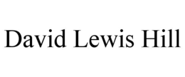 DAVID LEWIS HILL trademark