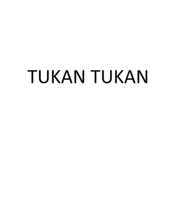 TUKAN TUKAN trademark