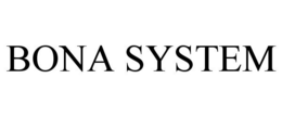 BONA SYSTEM trademark