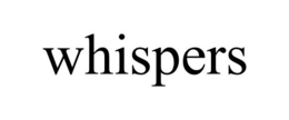 WHISPERS trademark
