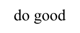 DO GOOD trademark