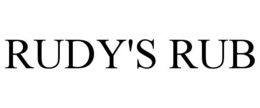 RUDY'S RUB trademark