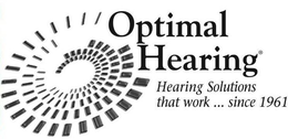 OPTIMAL HEARING HEARING SOLUTIONS THAT WORK . . . SINCE 1961 trademark