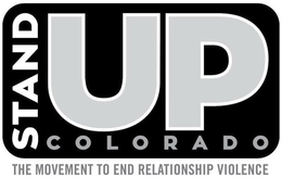 STAND UP COLORADO THE MOVEMENT TO END RELATIONSHIP VIOLENCE trademark