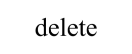 DELETE trademark